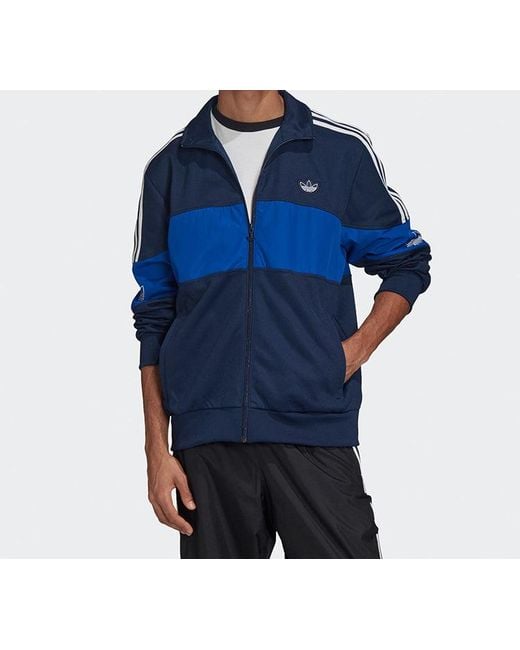 Adidas Blue Originals Sports Jacket for men
