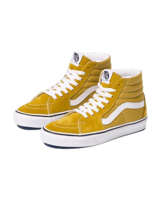 Vans Yellow Sk8-Hi Earthy for men