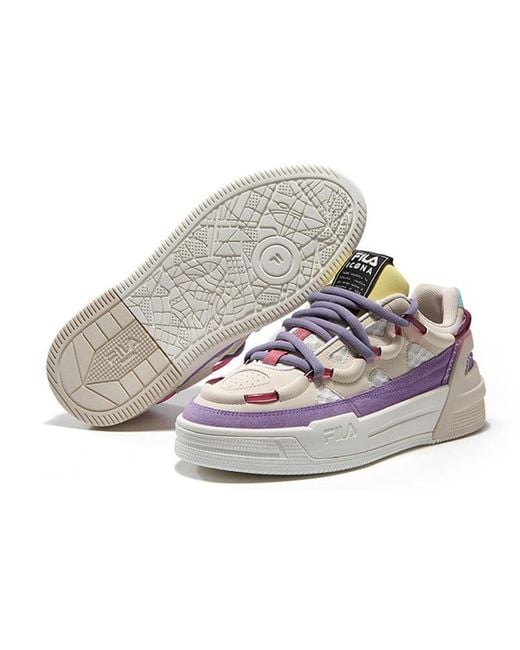 Fila White (Wmns) Salto Low-Top