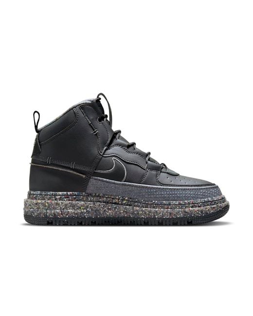 Nike Black Air Force 1 Boot Nn 'Dark Smoke Crater' for men