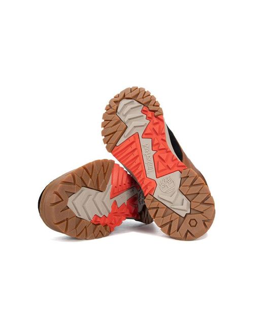 Timberland Brown Boulder Trail Chukka Boots 'Wheat' for men