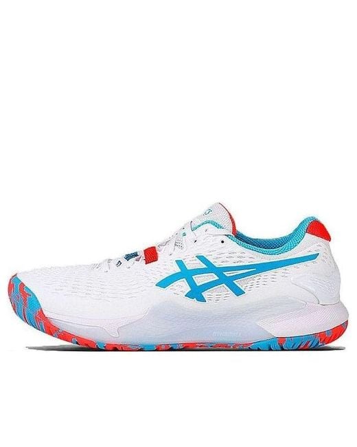 Asics Blue Gel-Resolution 9 Sportstyle Shoes for men
