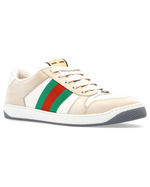 Gucci White Gg Screener for men