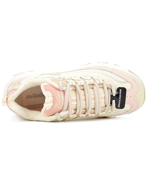 Skechers Natural (Wmns) D Lites 1.0 Running Shoes Light