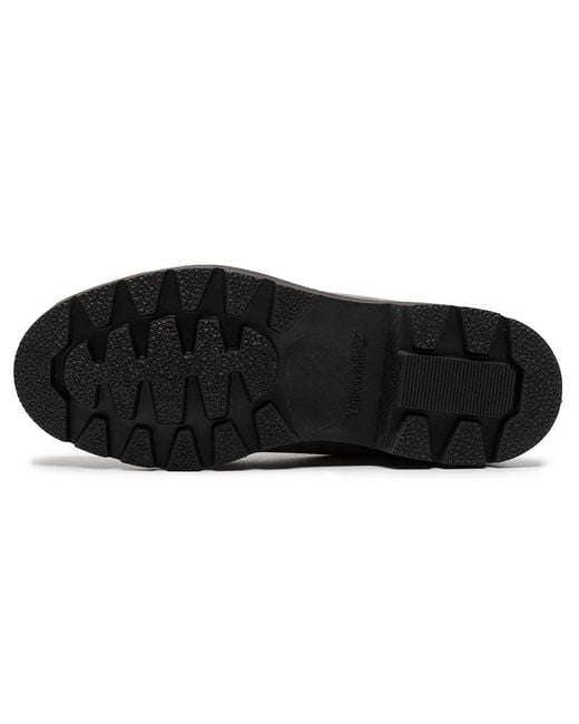 Timberland Black Classic 6 Inch Waterproof Boot Nubuck' for men
