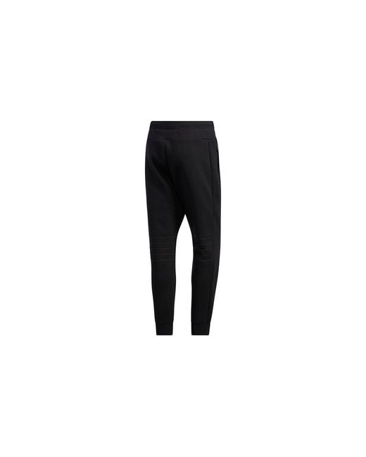 Adidas Black Th Pnt Peach Solid Color Casual Cozy Bundle Feet Sports Pants for men