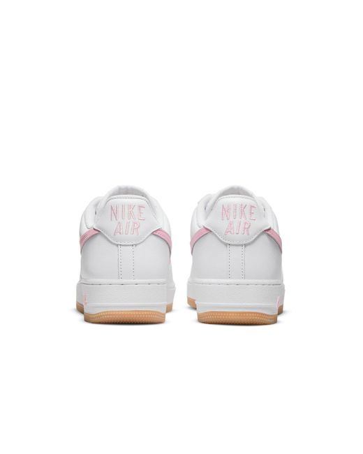 Nike White Air Force 1 Low '07 Retro 'Color Of The Month Gum' for men