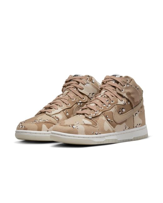 Nike Brown (Wmns) Dunk High 'Desert Camo'