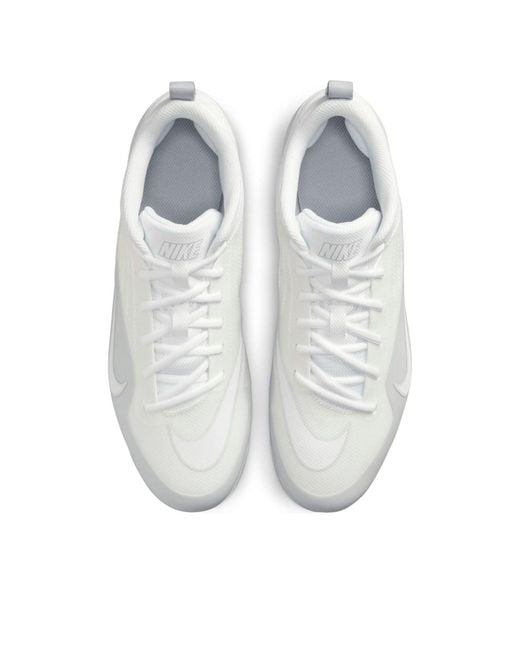 Nike White Alpha Huarache 8 Varsity Wolf' for men