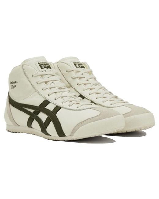 Onitsuka Tiger White Mexico Mid Runner 'Cream' for men