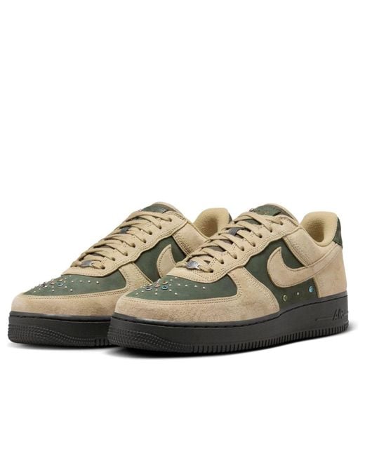 Nike Brown Air Force 1 Low 'Dark Army Neutral Gems' for men