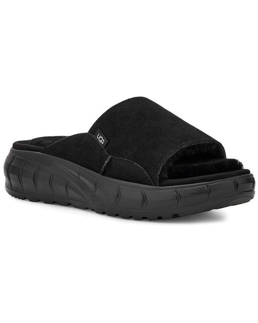 Ugg Black (Wmns) Westsider Slide Soft Sole Cozy Flat Heel Sports Slippers