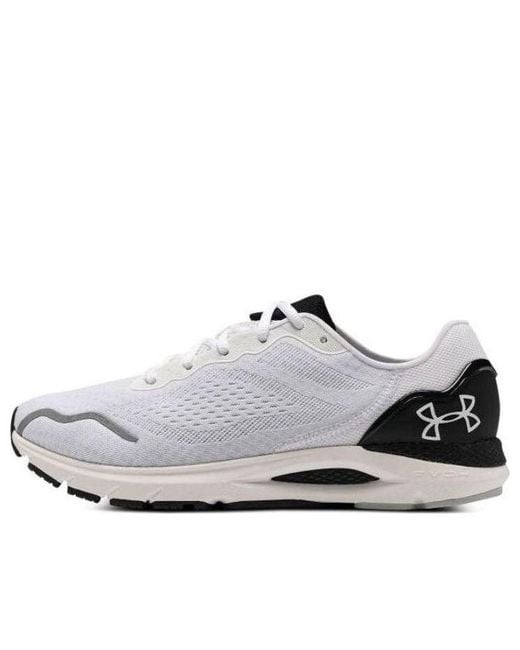 Under Armour White Hovr Sonic 6 for men