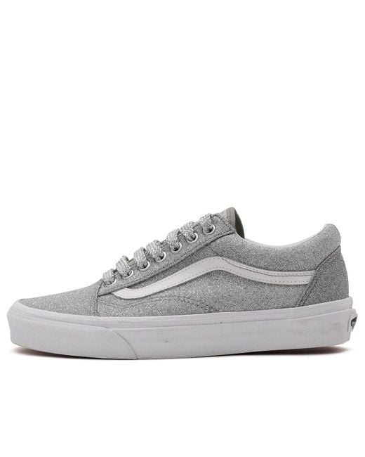 Vans Gray Old Skool Lurex Glitter for men