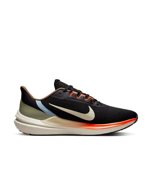 Nike Black Air Zoom Winflo 9 Coconut Milk' for men