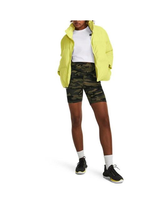 Under Armour Yellow (Wmns) Coldgear Infrared Fleece Down Jacket 'Neon'