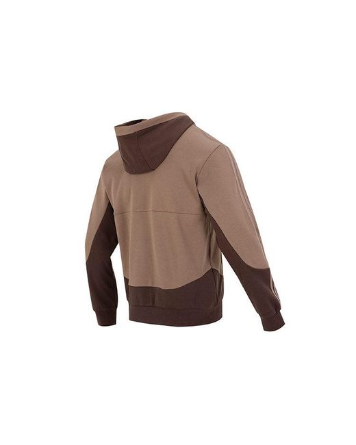 Adidas Brown St Gz Must Haves Knit Jackets for men