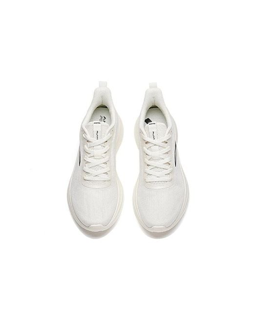 Anta White Running Shoes Low 'Ivory' for men