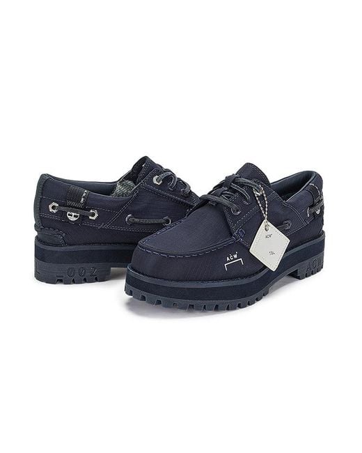 Timberland Blue (Wmns) X A Cold Wallwaterproof Authentic 3 Eye Boat Shoe