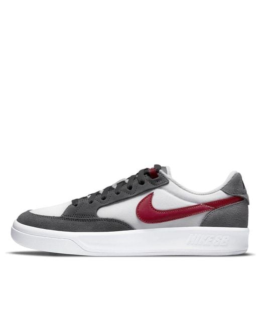 Nike Gray Sb Adversary Premium 'Iron Team' for men