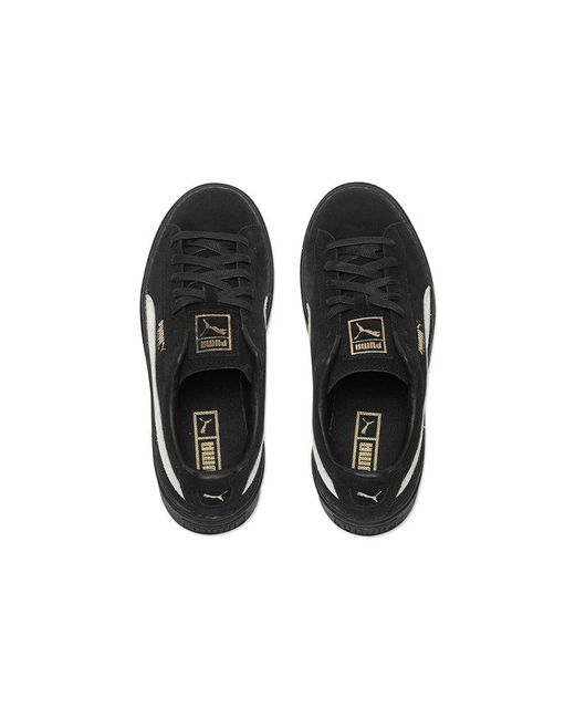 PUMA Black (Wmns) Suede Skate Shoes