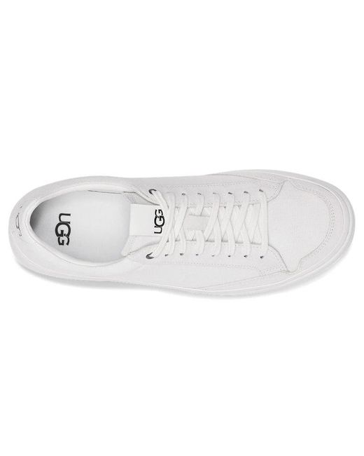 Ugg White South Bay Sneaker Low Canvas for men