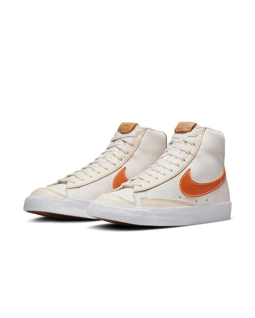 Nike White Blazer Mid for men