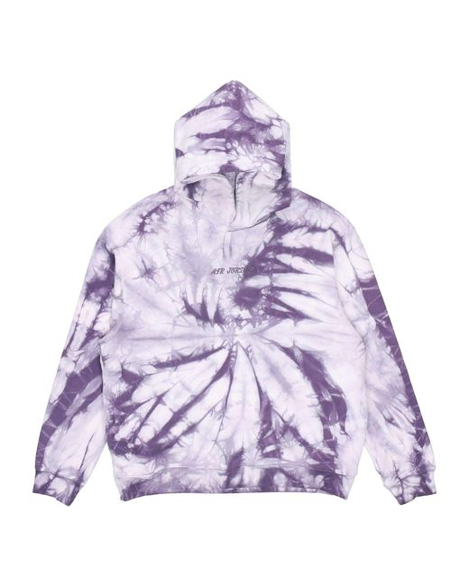 Nike Purple Back Large Logo Printing Tie Dye Sports for men