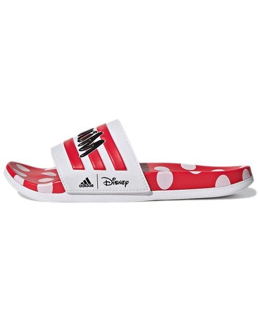 Adidas Red (Wmns) Disney X Adilette Comfort Slide 'Minnie Mouse'