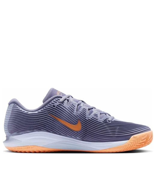 Nike Blue Court Air Zoom Vapor 12 Clay 'Ashen Slate Obsidian' for men