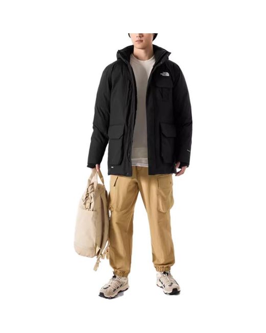 The North Face Black Coldworks Insulated Parka Jacket for men