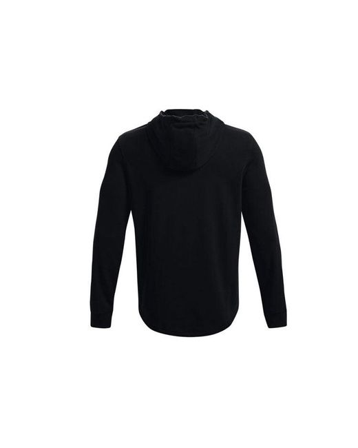 Under Armour Black Rival Terry Logo Hoodie for men