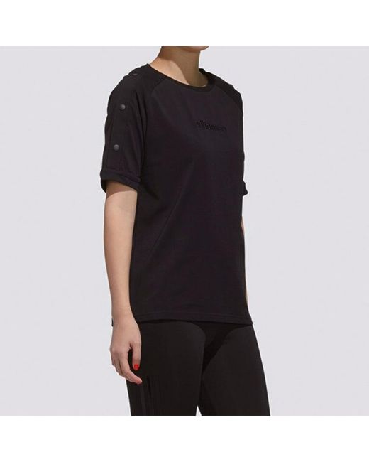 Adidas Blue (Wmns) Neo Ss Tee Sports Short Sleeve