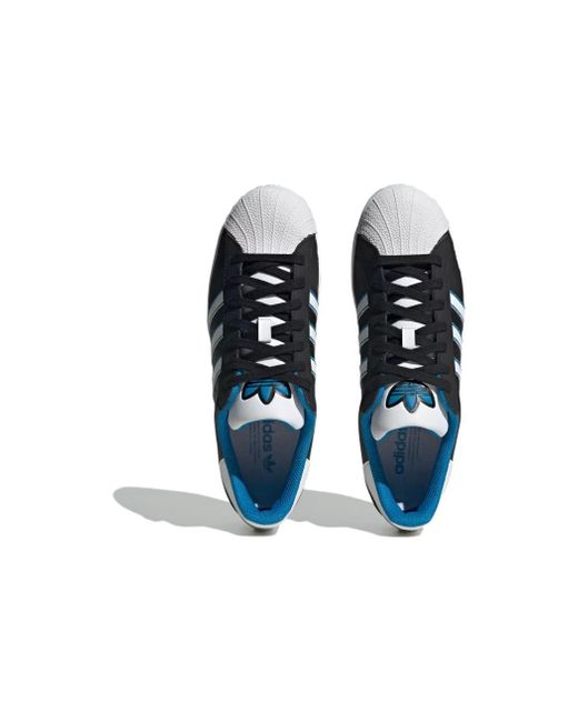 Adidas Blue Superstar Bright' for men