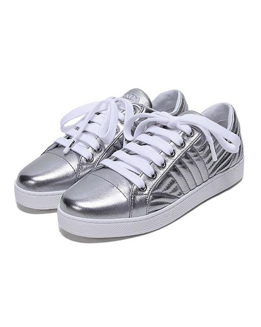 Prada White (Wmns) Leather Sneakers