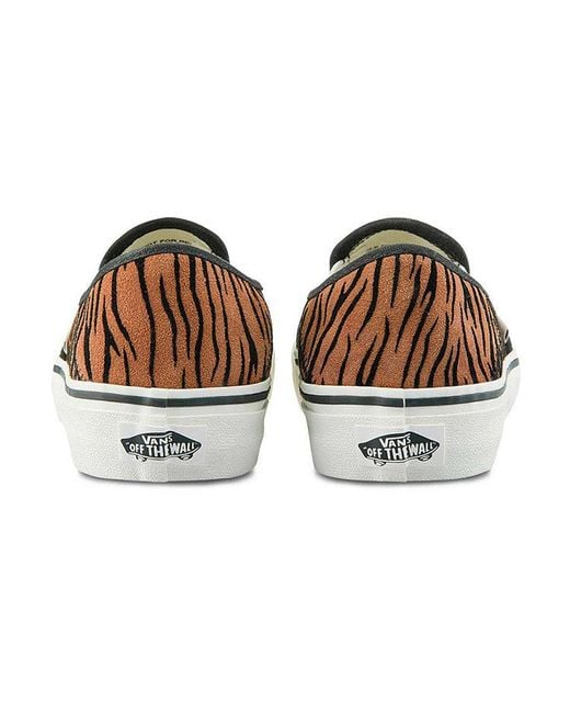 Vans Brown Slip-On Sf Sneakers for men