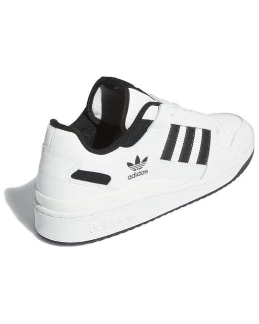 Adidas White Forum Low Cl for men