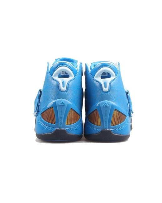 Adidas Blue T-Mac 5 Shock Absorption Non-Slip for men
