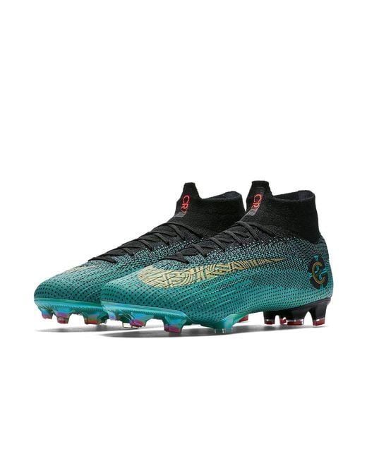 Nike Green Mercurial Superfly 360 Elite Fg for men