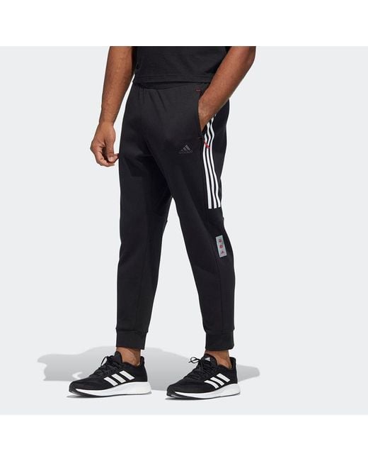 Adidas Black Cny Reg Knpnt Casual Gym Sports Pants/Trousers/Joggers for men