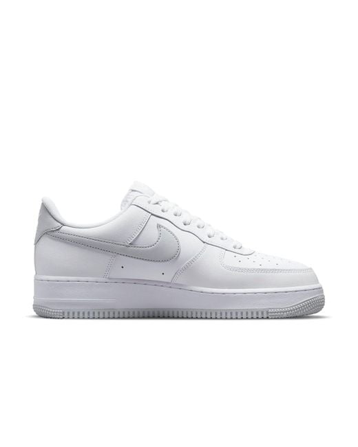 Nike White Air Force 1 '07 Pure Platinum' for men