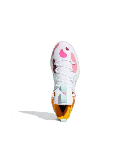 Adidas White Harden Stepback 2 Semi Solar' for men