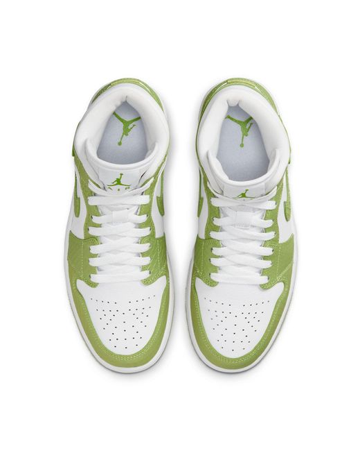 Nike Green (Wmns) 1 Mid Se Python'