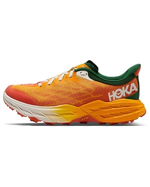 Hoka One One Orange Speedgoat 5 for men