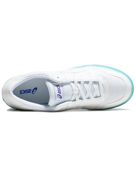 Asics Aaron Jelly Sole Retro Casual Shoes White Blue for Men | Lyst