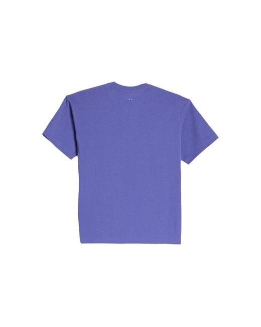 Adidas Blue X Pharrell Basic Sports T-Shirt