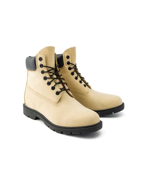 Timberland Natural Classic 6 Inch Waterproof Boot 'Light Nubuck' for men