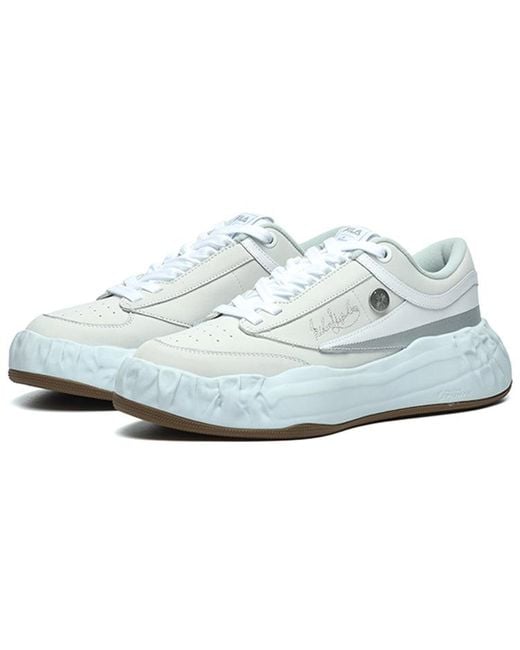 Fila White Mihara X Fm-15 Casual Skateboarding Shoes for men