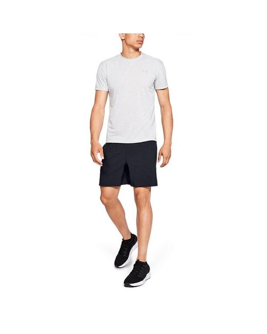 Under Armour Blue Launch Sw 2In1 Shorts for men