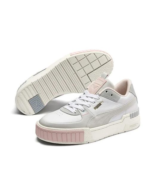PUMA White (Wmns) Cali Sport Mix 'Marshmallow'